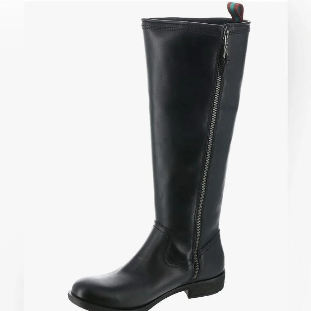 Sofft Bluma Women's Black Leather Knee-High Boots.  Size 7 New - Picture 3 of 9